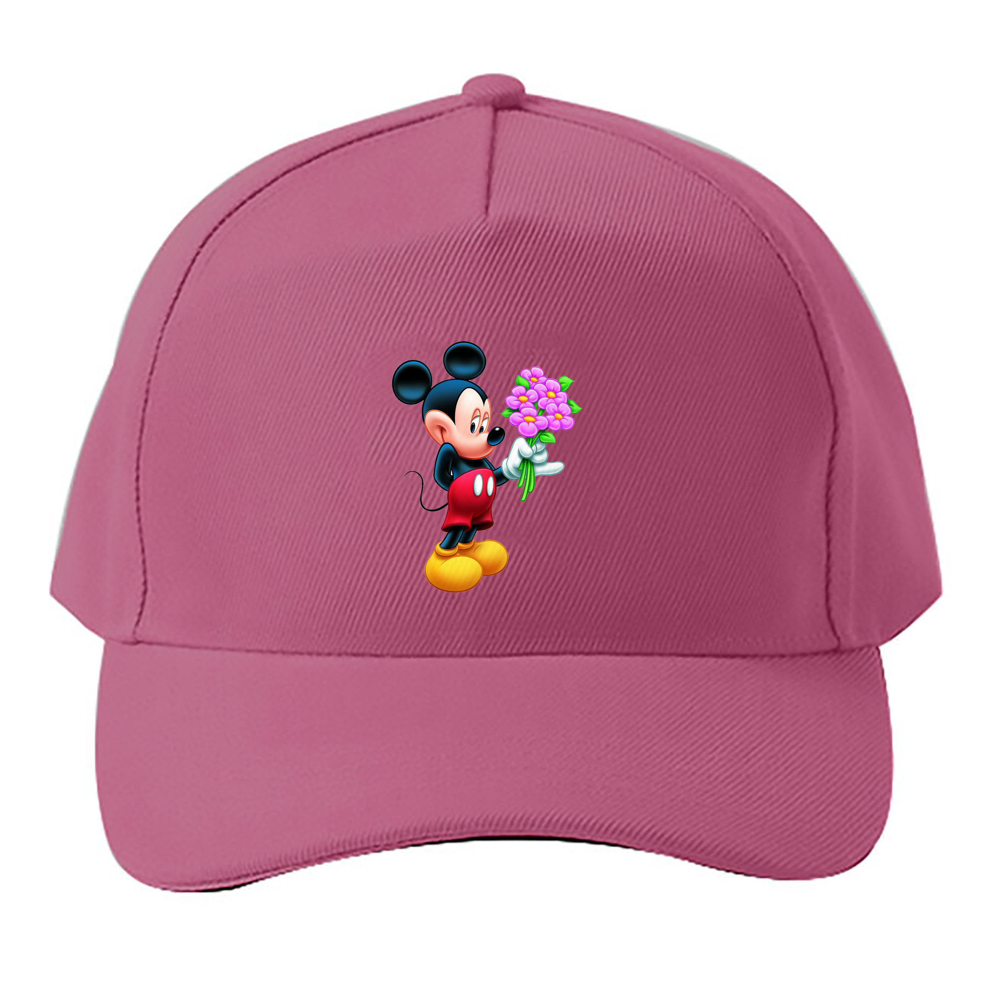 （画像用） ミッキーマウス Mickey Mouse ベースボールキャップ 綿100％ 男女兼用 帽子 スポーツ